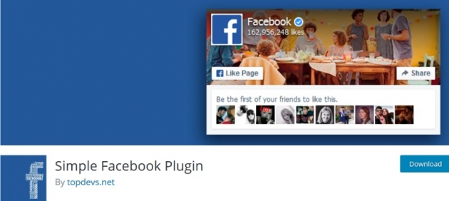 simple facebook plugin